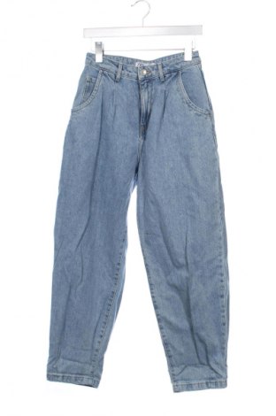 Blugi de femei Zara, Mărime XS, Culoare Albastru, Preț 71,05 Lei