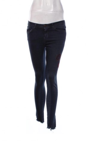 Dámske džínsy  Zara, Veľkosť S, Farba Modrá, Cena  13,81 €