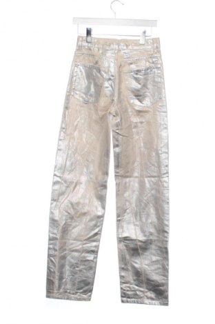 Dámske džínsy  Zara, Veľkosť S, Farba Strieborná, Cena  13,81 €