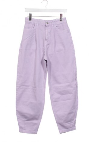 Blugi de femei Zara, Mărime XS, Culoare Mov, Preț 163,16 Lei