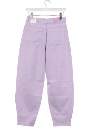Blugi de femei Zara, Mărime XS, Culoare Mov, Preț 163,16 Lei
