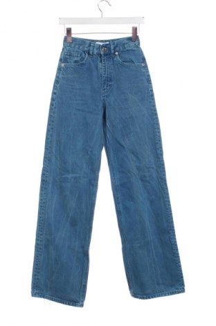 Damskie jeansy Zara, Rozmiar XXS, Kolor Niebieski, Cena 62,99 zł
