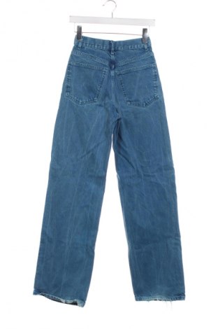 Damskie jeansy Zara, Rozmiar XXS, Kolor Niebieski, Cena 62,99 zł