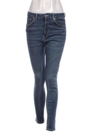 Damskie jeansy Zara, Rozmiar L, Kolor Niebieski, Cena 40,99 zł