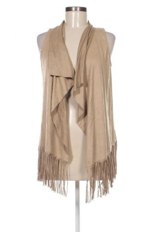 Damenweste Bershka, Größe S, Farbe Beige, Preis € 11,99
