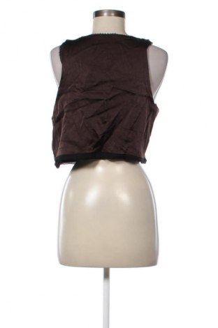Дамски елек Zara, Размер M, Цвят Кафяв, Цена 18,99 лв.