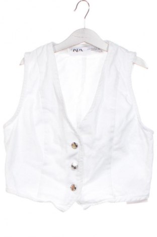 Vestă de femei Zara, Mărime XS, Culoare Alb, Preț 72,03 Lei