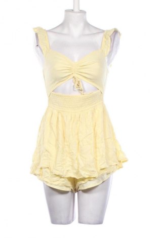 Kurzer Damenoverall Hollister, Größe S, Farbe Gelb, Preis 33,99 €