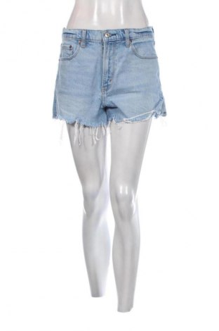 Pantaloni scurți de femei Abercrombie & Fitch, Mărime M, Culoare Albastru, Preț 116,99 Lei