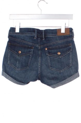 Pantaloni scurți de femei H&M, Mărime XS, Culoare Albastru, Preț 40,99 Lei