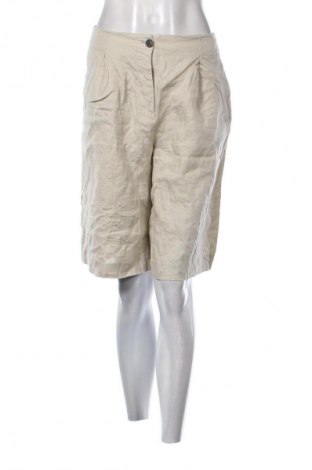 Γυναικείο κοντό παντελόνι Massimo Dutti, Μέγεθος L, Χρώμα  Μπέζ, Τιμή 23,02 €