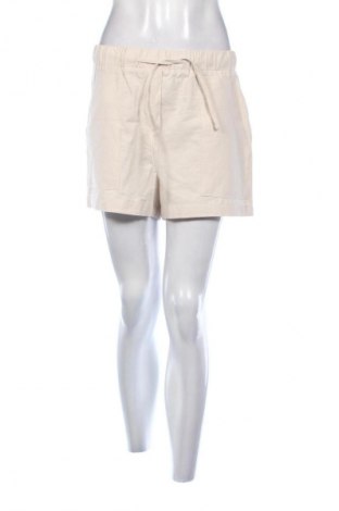 Pantaloni scurți de femei Stradivarius, Mărime M, Culoare Bej, Preț 61,74 Lei