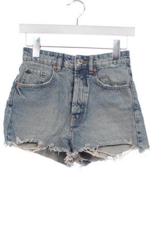 Pantaloni scurți de femei Zara, Mărime XS, Culoare Albastru, Preț 33,99 Lei