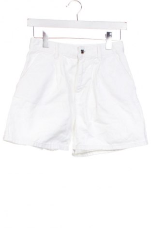 Дамски къс панталон Zara, Размер XS, Цвят Бял, Цена 15,64 лв.