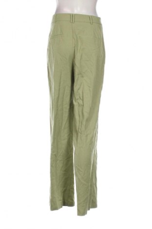 Pantaloni de femei Bershka, Mărime S, Culoare Verde, Preț 76,32 Lei