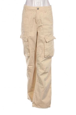 Dámske nohavice Bershka, Veľkosť S, Farba Béžová, Cena  14,83 €