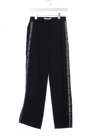 Дамски панталон Calvin Klein Jeans, Размер XS, Цвят Черен, Цена 82,08 лв.