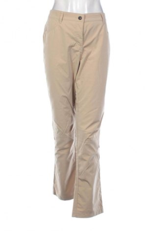 Pantaloni de femei Crivit, Mărime L, Culoare Bej, Preț 117,76 Lei