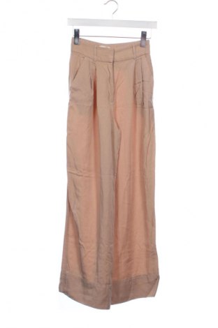 Damskie spodnie H&M, Rozmiar XS, Kolor Beżowy, Cena 43,99 zł