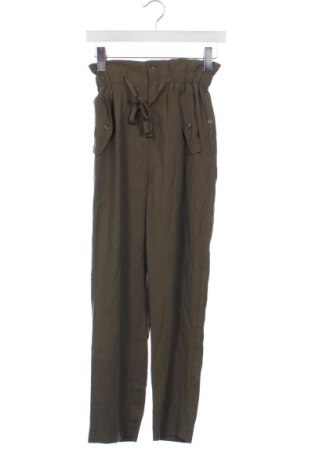 Pantaloni de femei H&M, Mărime XS, Culoare Verde, Preț 76,70 Lei