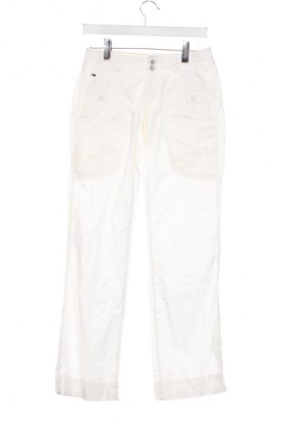 Pantaloni de femei Hilfiger Denim, Mărime S, Culoare Alb, Preț 253,00 Lei