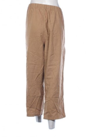 Pantaloni de femei Laura Torelli, Mărime 3XL, Culoare Maro, Preț 76,00 Lei