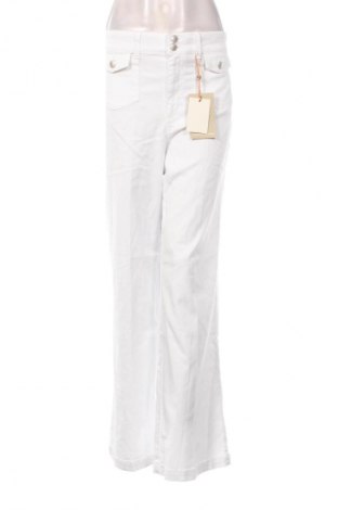 Pantaloni de femei MOS MOSH, Mărime L, Culoare Alb, Preț 484,99 Lei