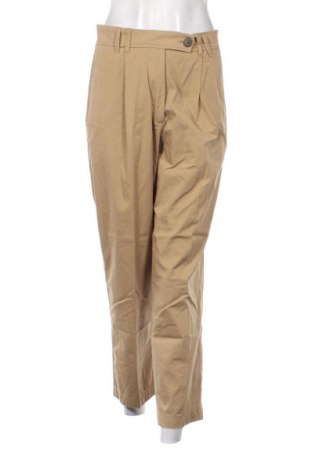 Дамски панталон Massimo Dutti, Размер M, Цвят Бежов, Цена 62,02 лв.