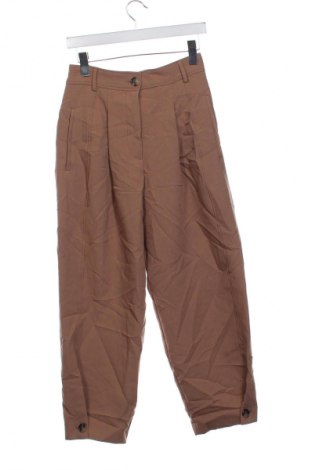 Dámske nohavice Zara, Veľkosť XS, Farba Hnedá, Cena  15,95 €