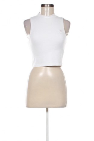 Damentop Tommy Jeans, Größe S, Farbe Weiß, Preis 42,99 €