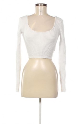 Damski sweter Bershka, Rozmiar L, Kolor Biały, Cena 95,99 zł