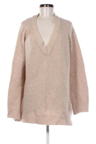Damenpullover Bershka, Größe M, Farbe Beige, Preis 14,91 €