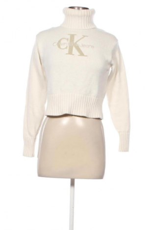 Pulover de femei Calvin Klein Jeans, Mărime XXS, Culoare Alb, Preț 649,99 Lei