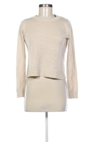 Дамски пуловер H&M Divided, Размер XS, Цвят Бежов, Цена 54,34 лв.