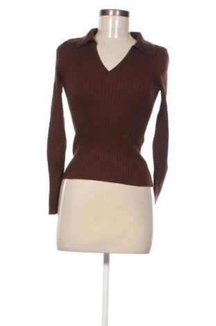 Damenpullover Pieces, Größe L, Farbe Braun, Preis 18,99 €