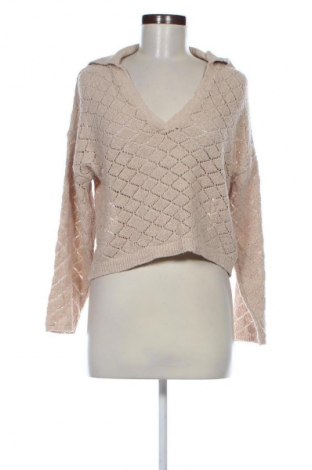 Pulover de femei Pull&Bear, Mărime S, Culoare Maro, Preț 100,99 Lei
