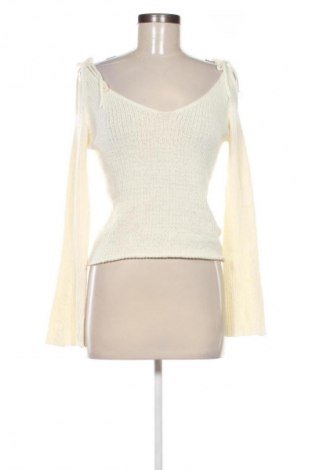 Damski sweter SHEIN, Rozmiar S, Kolor ecru, Cena 53,99 zł