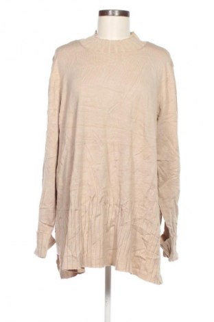 Damski sweter Selection By Ulla Popken, Rozmiar XXL, Kolor Beżowy, Cena 121,99 zł