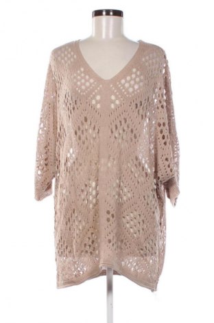 Γυναικείο πουλόβερ Unbranded, Μέγεθος XXL, Χρώμα Καφέ, Τιμή 10,99 €