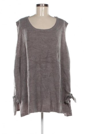 Γυναικείο πουλόβερ Unbranded, Μέγεθος 4XL, Χρώμα Γκρί, Τιμή 18,99 €