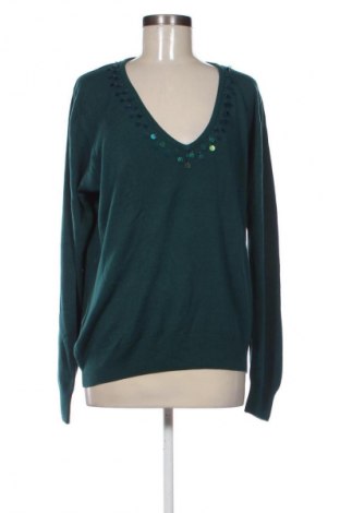 Дамски пуловер United States Sweaters, Размер 3XL, Цвят Зелен, Цена 29,33 лв.