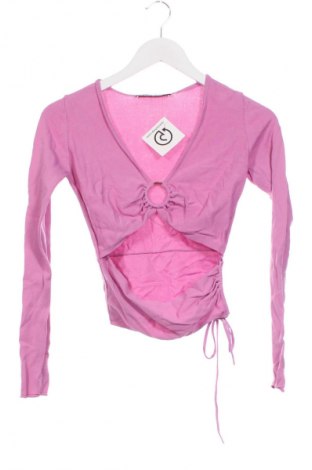 Pulover de femei Zara, Mărime S, Culoare Roz, Preț 72,03 Lei