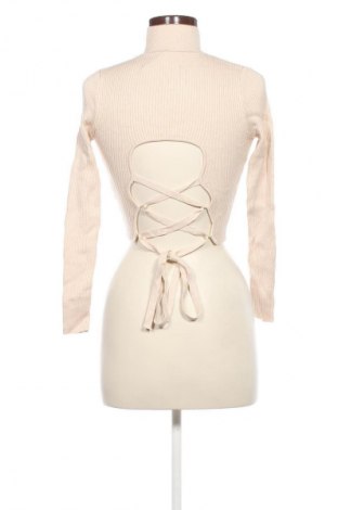 Damski sweter Zara, Rozmiar M, Kolor Beżowy, Cena 90,99 zł