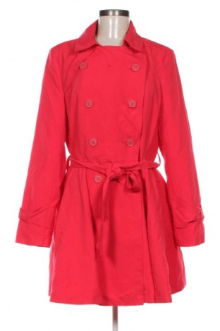 Trench de femei Atmosphere, Mărime L, Culoare Roșu, Preț 94,99 Lei