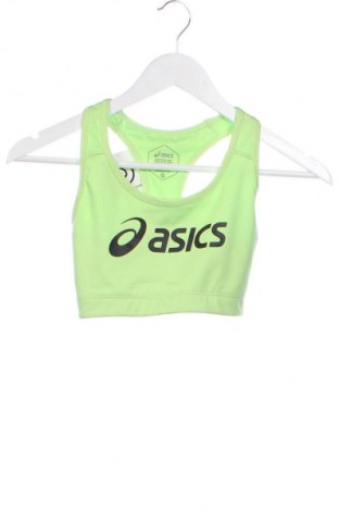 Дамски спортен топ ASICS, Размер XS, Цвят Зелен, Цена 34,00 лв.