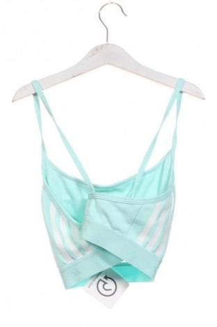 Damen Sporttop Adidas, Größe M, Farbe Blau, Preis 53,99 €