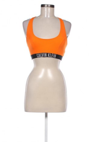 Damski sportowy top Calvin Klein, Rozmiar M, Kolor Pomarańczowy, Cena 72,99 zł