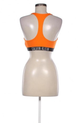 Damski sportowy top Calvin Klein, Rozmiar M, Kolor Pomarańczowy, Cena 72,99 zł