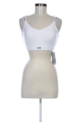 Damski sportowy top Under Armour, Rozmiar M, Kolor Biały, Cena 252,99 zł