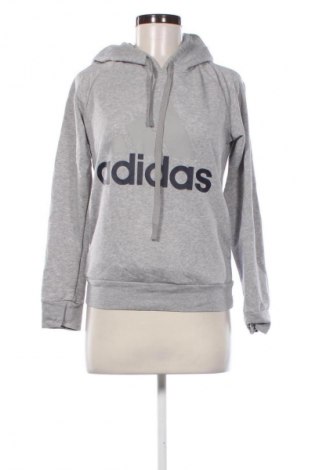 Γυναικείο φούτερ Adidas, Μέγεθος S, Χρώμα Γκρί, Τιμή 30,99 €